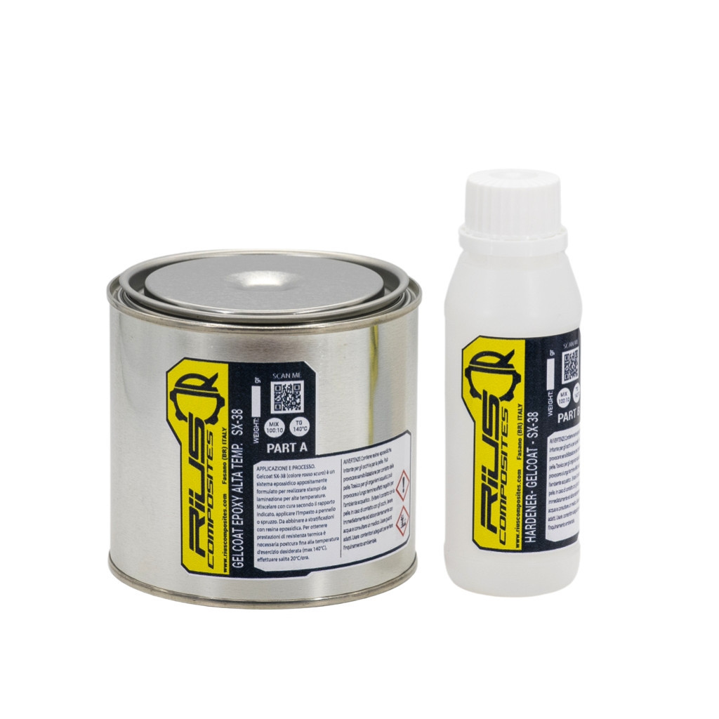 Gelcoat SX38-GC colore rosso